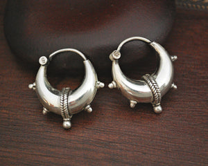 Rajasthani Hoop Earrings - Small