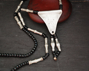 Tuareg Silver Necklace with Amulet