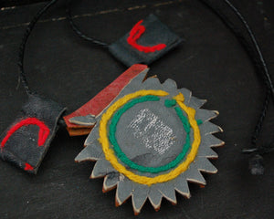 Berber Talisman Leather Necklace