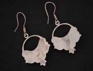 Ethnic Onyx Earrings from India