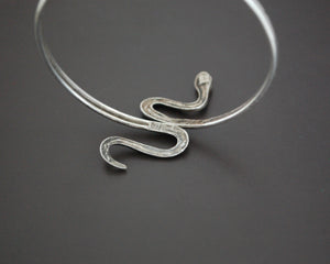 Sterling Silver Snake Bracelet