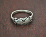 Fine Berber Silver Ring - Size 9