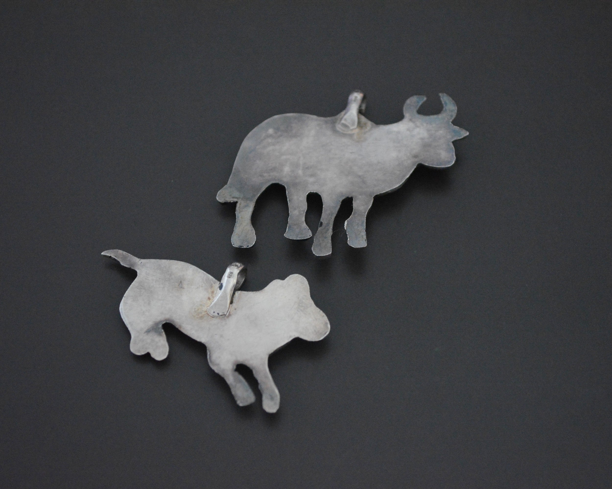 Nepali Animal Pendant - Ram and Cow