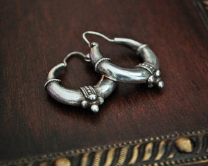 Ethnic Hoop Earrings - SMALL