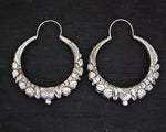 Ethnic Nepali Hoop Earrings - XLARGE