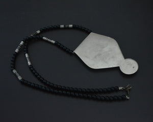 Tuareg Silver Necklace with Amulet