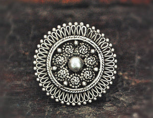 Indian Mandala Ring - Size 10