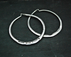 Large Lybian Berber Hoop Earrings