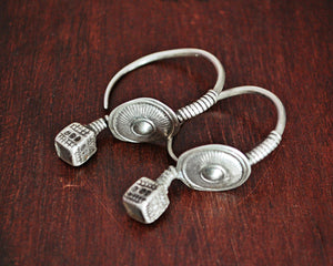 Tribal Indian Earrings from Gujarat