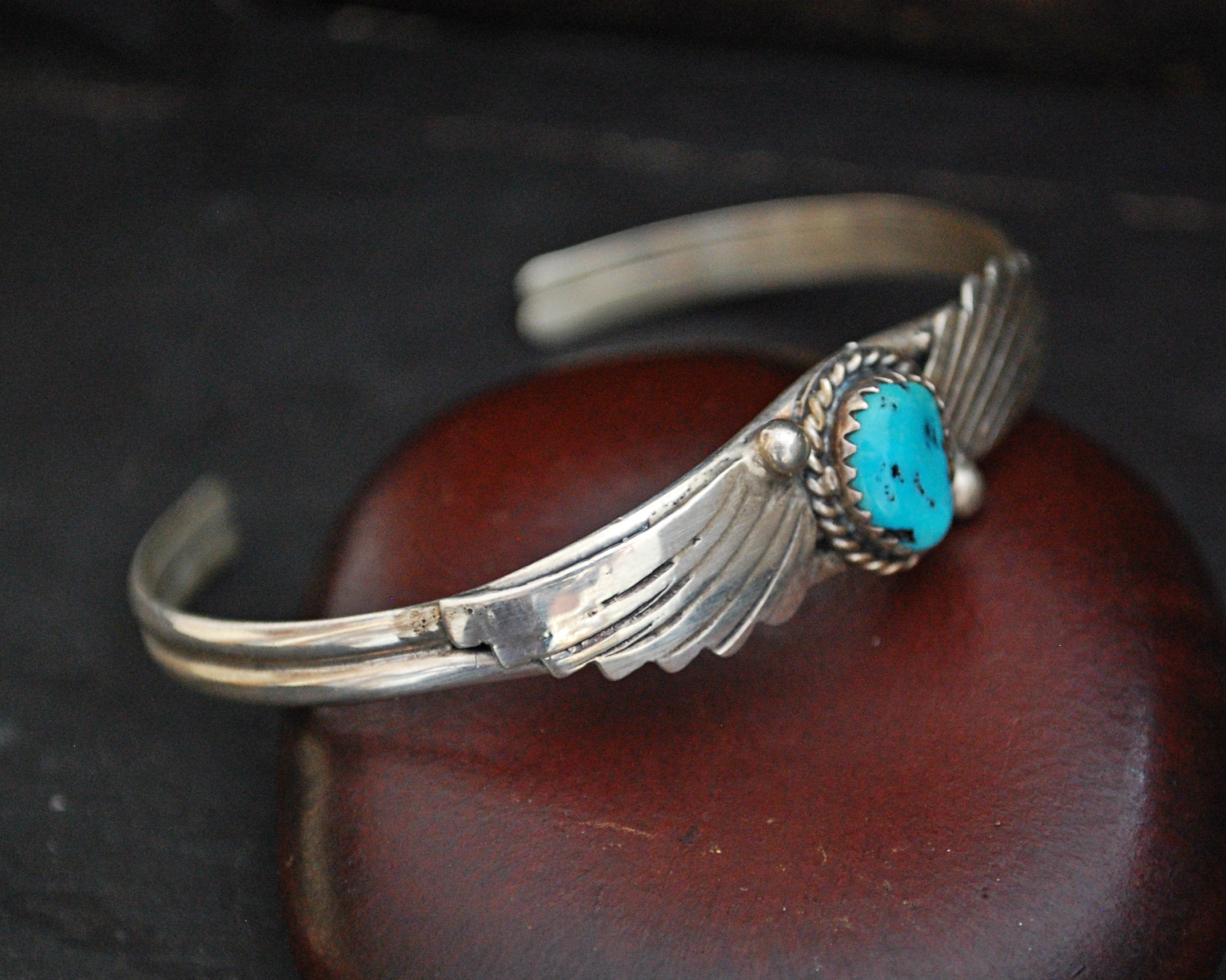 Native American Turquoise Cuff Bracelet