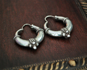 Ethnic Hoop Earrings - SMALL