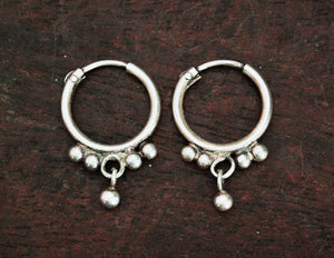 Rajasthani Hoop Earring with Bell - XS