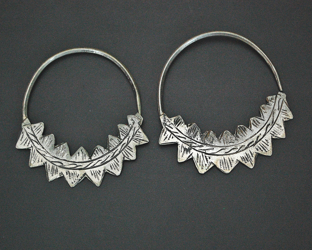 Tunisian Berber Hoop Earrings