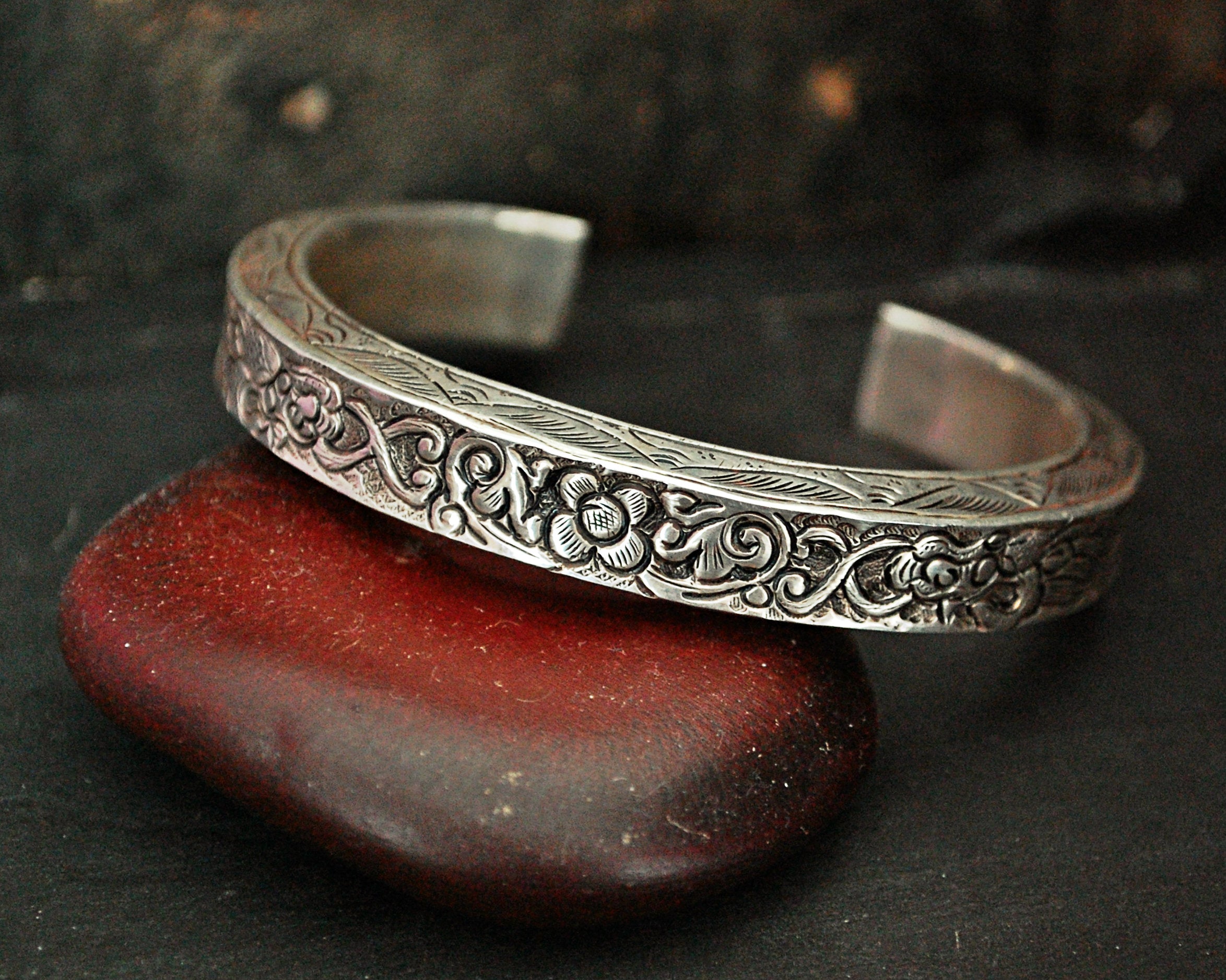 Sterling Silver Dragon Chain Bracelet for Men - VVVjewelry