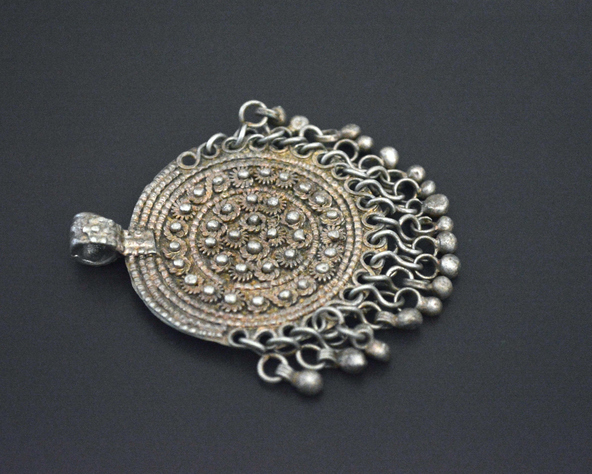 Antique Yemeni Pendant with Bells