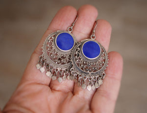 Ethnic Lapis Lazuli Earrings