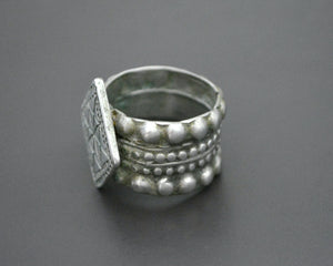 Antique Omani Silver Ring - Size 10.5