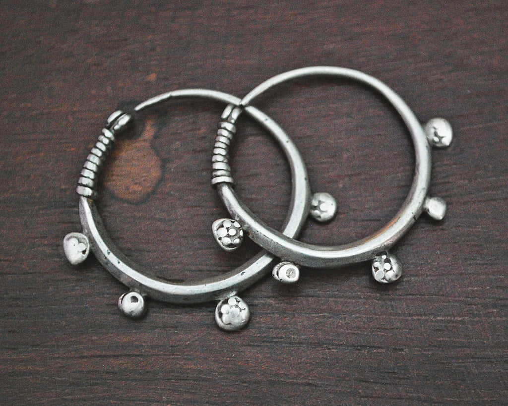 Afghani Hoop Earrings - MEDIUM