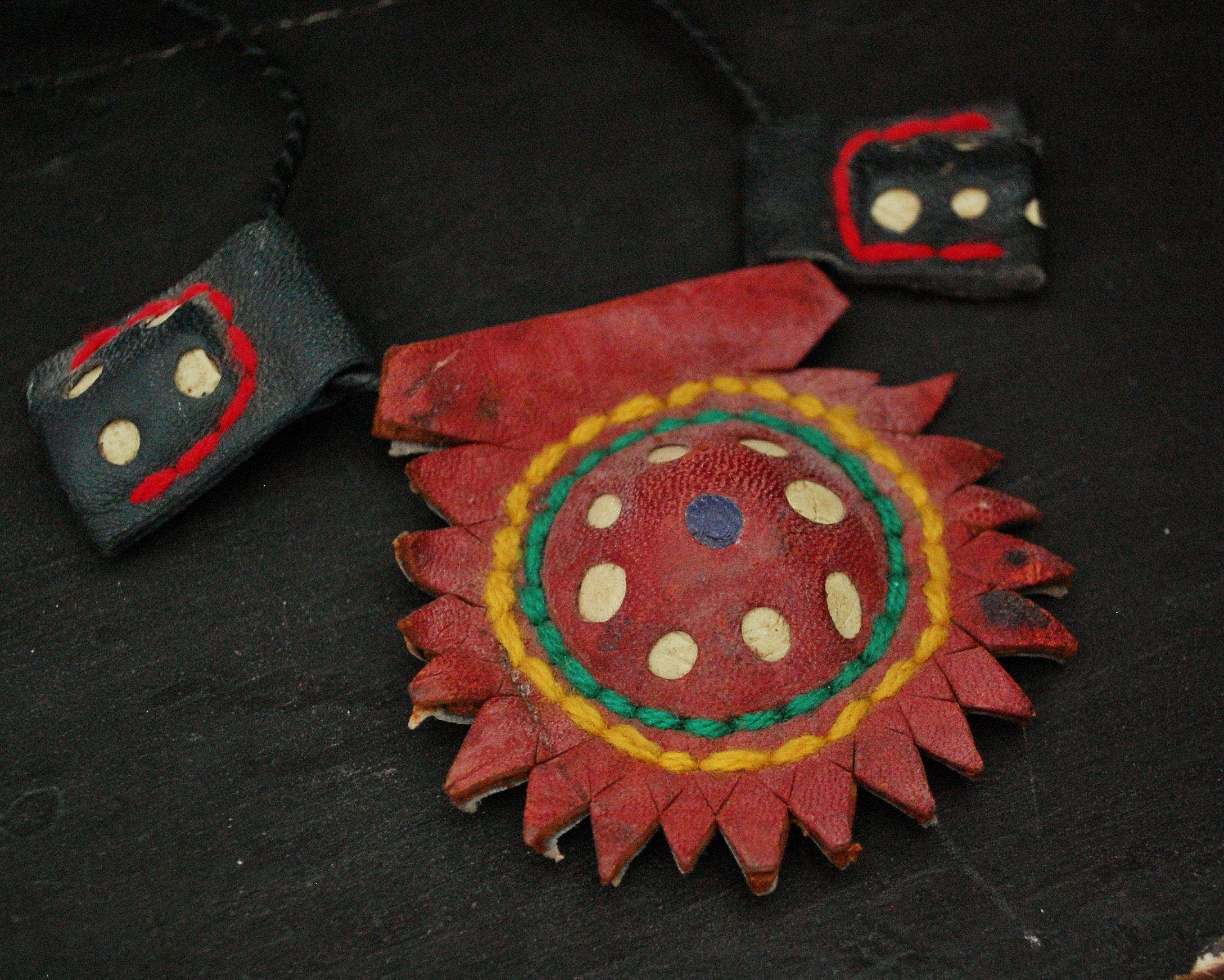 Berber Talisman Leather Necklace