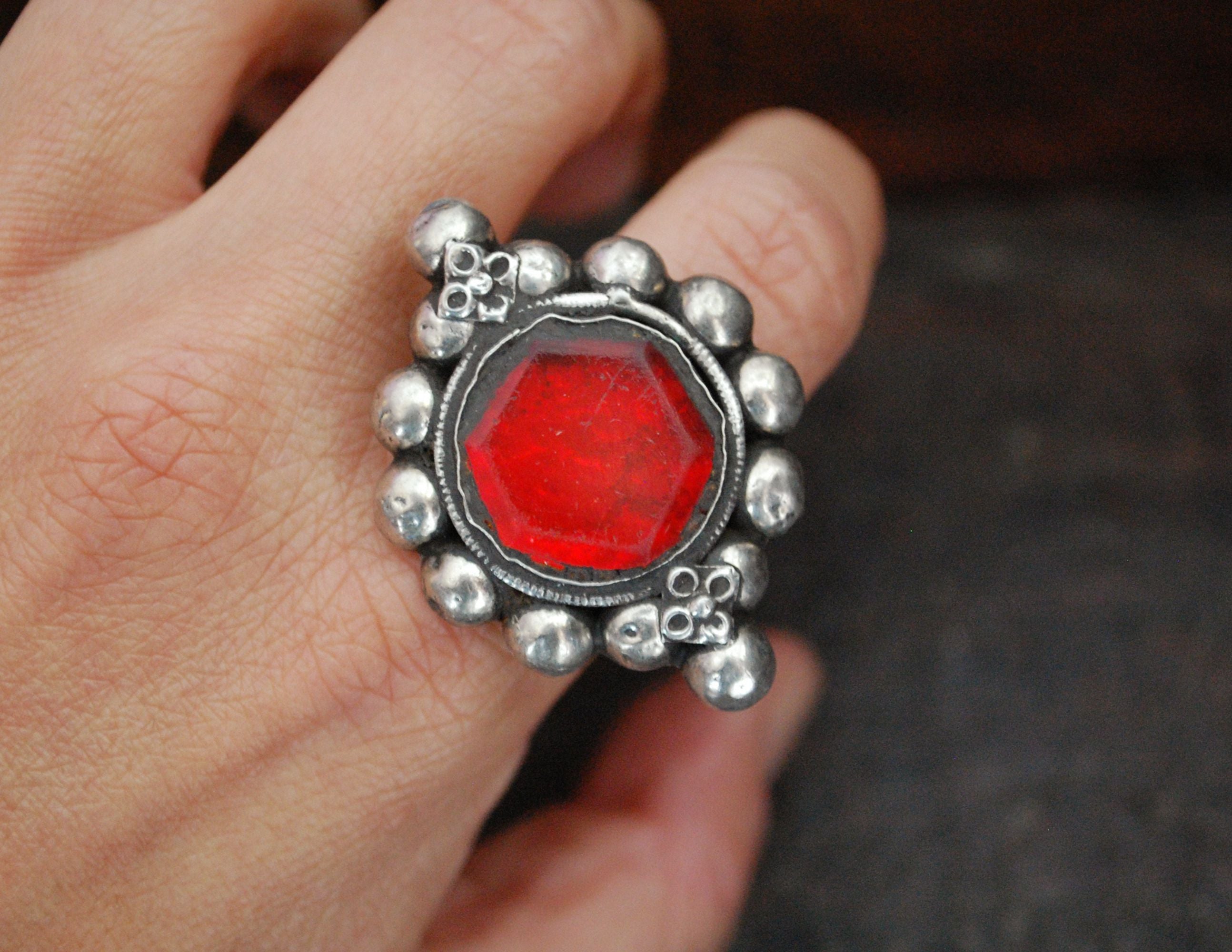 Pakistani Pashtun Ring - Size 7.5