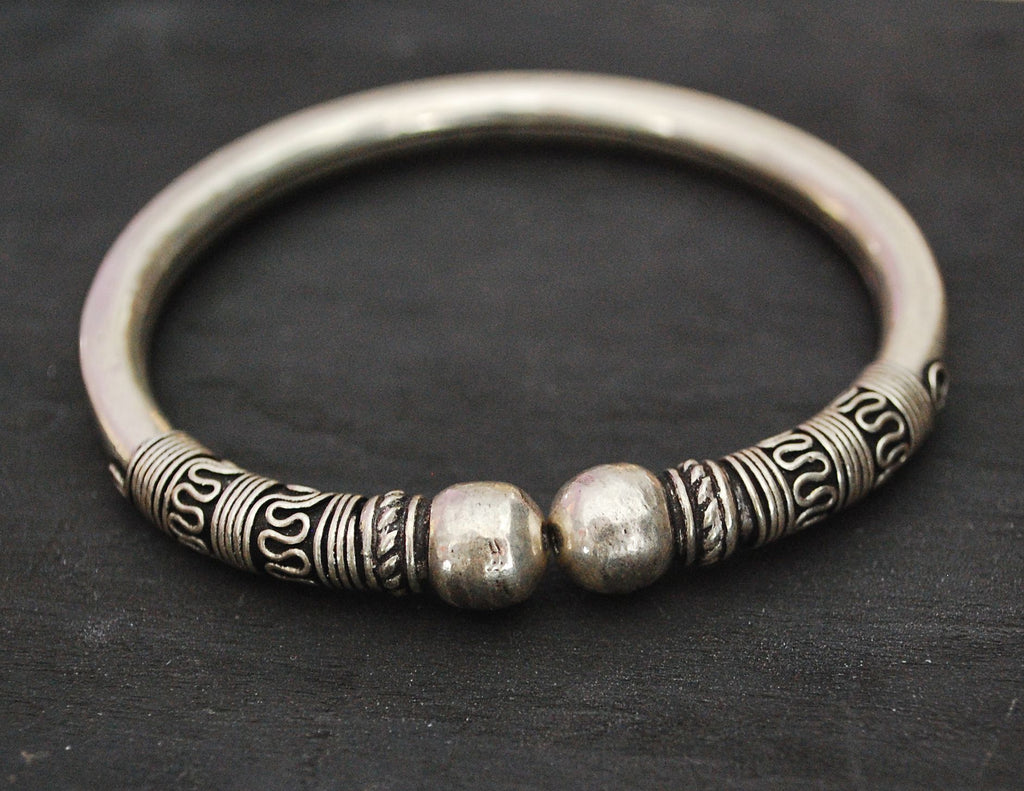 Ethnic Silver Bracelet from India