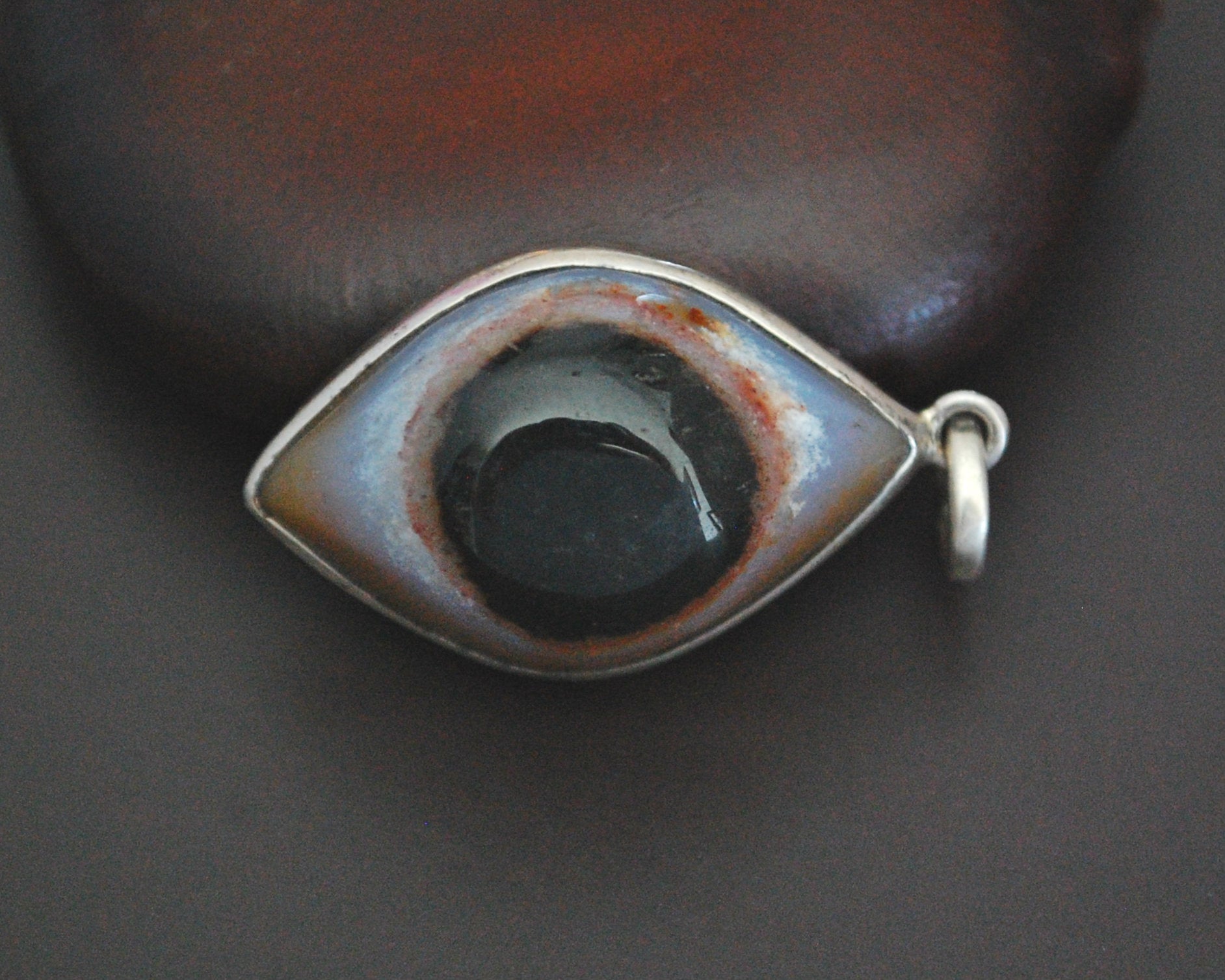 Eye agate clearance pendant