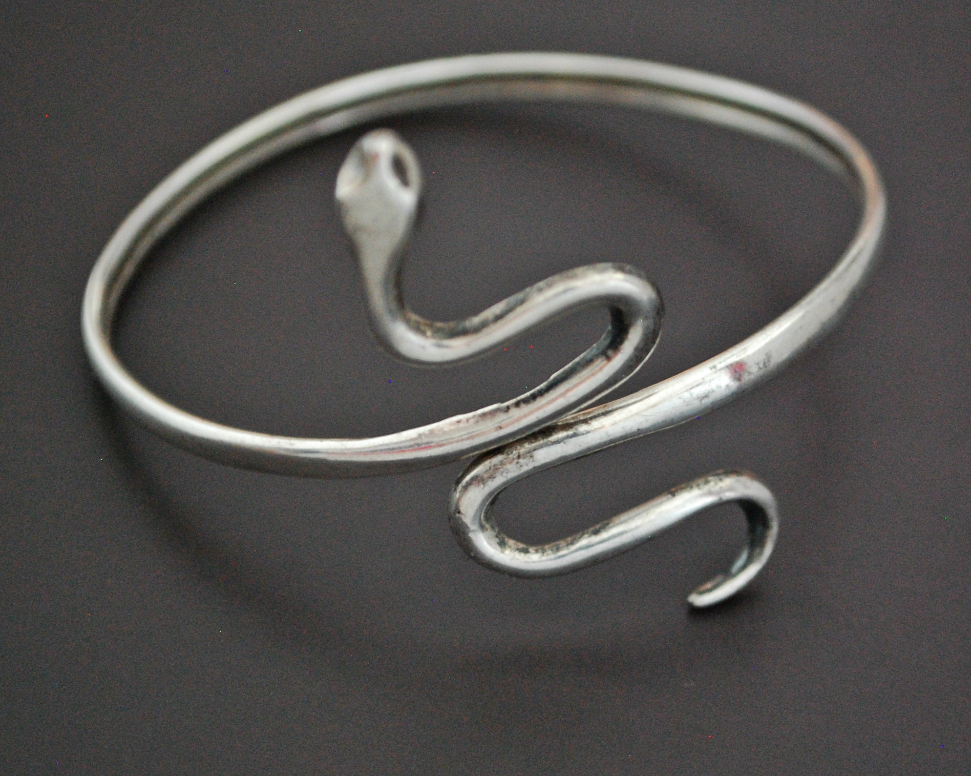 Sterling Silver Snake Bracelet