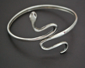 Sterling Silver Snake Bracelet