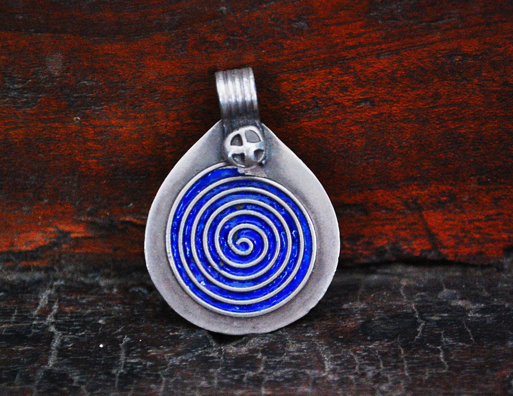 Berber Spiral Pendant from Morocco