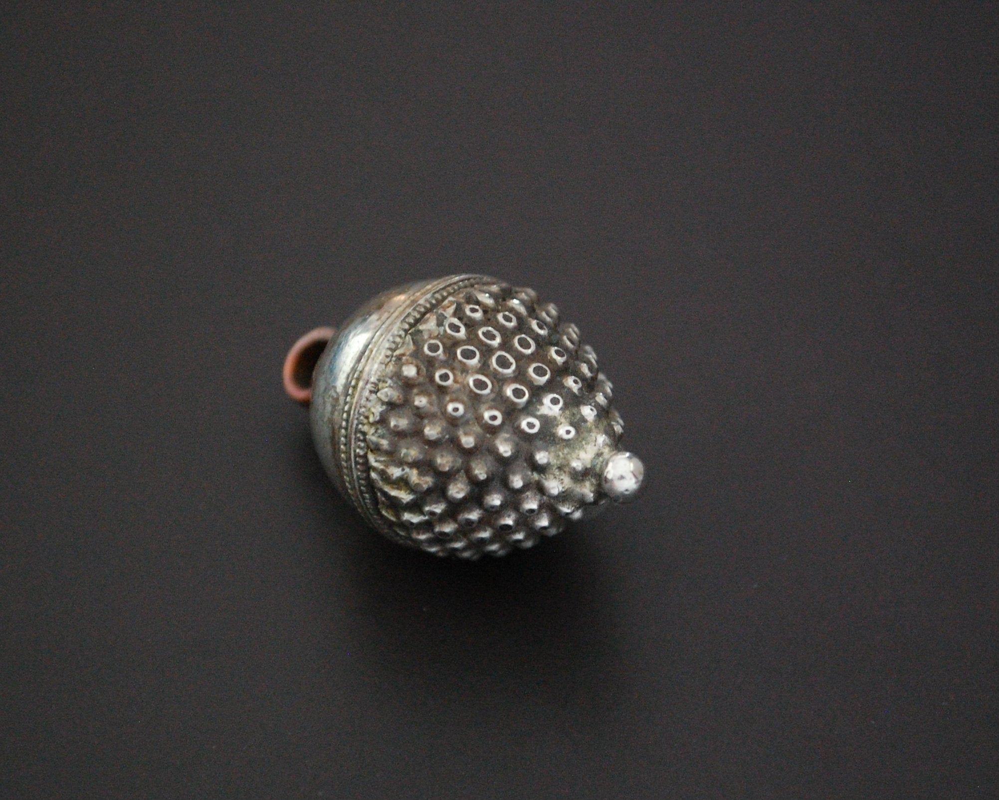 Old Rajasthani Silver Amulet Pendant