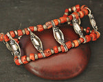 Antique Ladakh Coral Bracelet