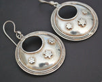 Ethnic Indian Silver Dangle Earrings