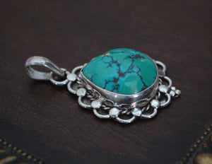 Turquoise Pendant from India