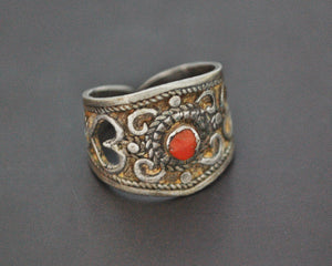 Berber Coral Ring - Size 7.5+