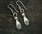 Old Berber Hamsa Earrings