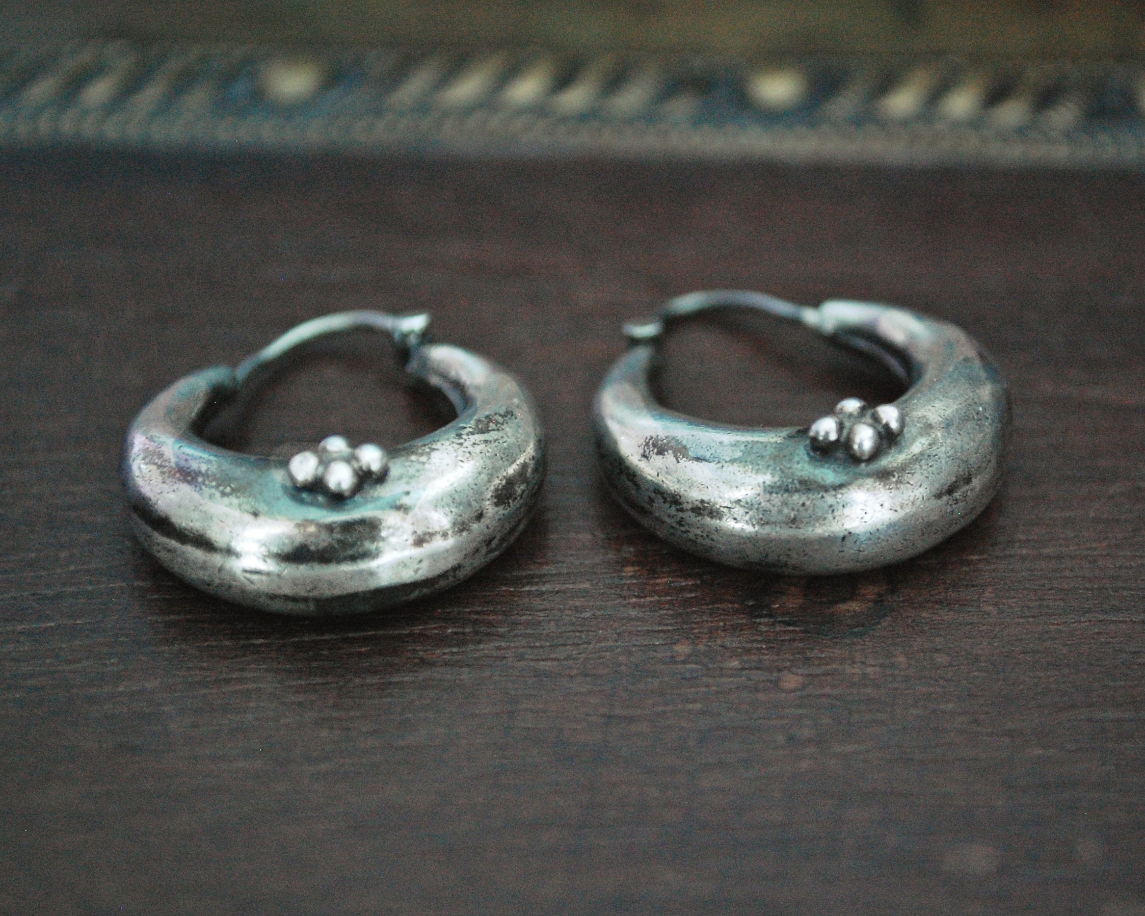 Ethnic Hoop Earrings from India