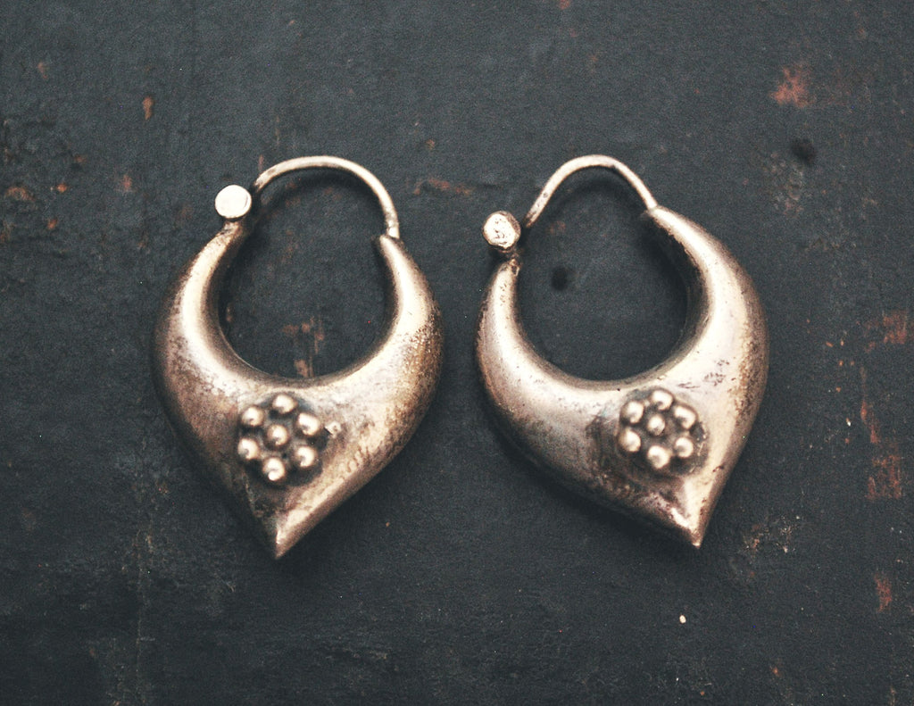 Ethnic Hoop Earrings from India