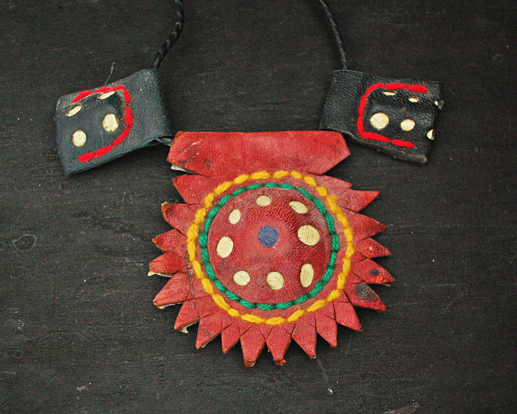 Berber Talisman Leather Necklace