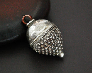 Old Rajasthani Silver Amulet Pendant