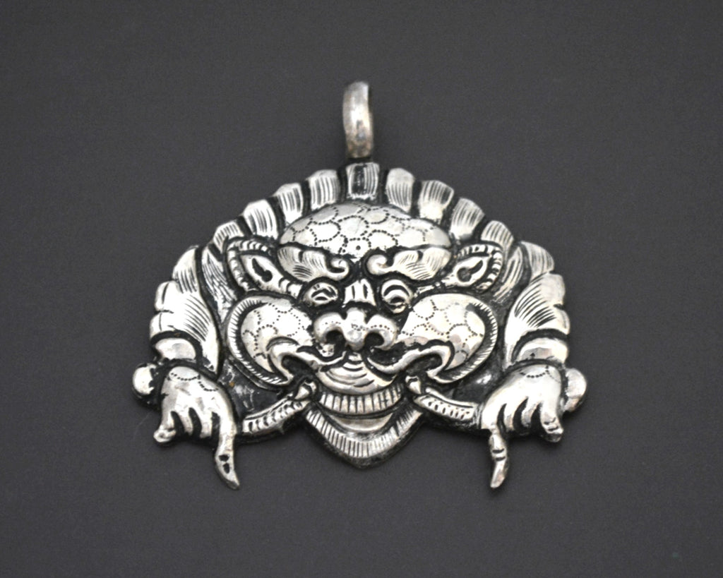 Nepali Zeeba Silver Pendant