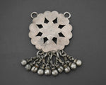 Rajasthani Silver Pendant with Bells