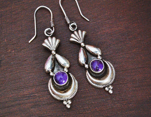 Amethyst Earrings from India