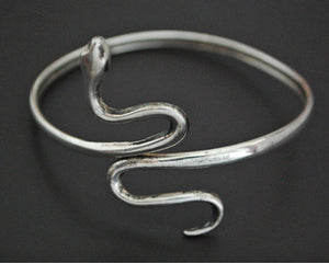 Sterling Silver Snake Bracelet