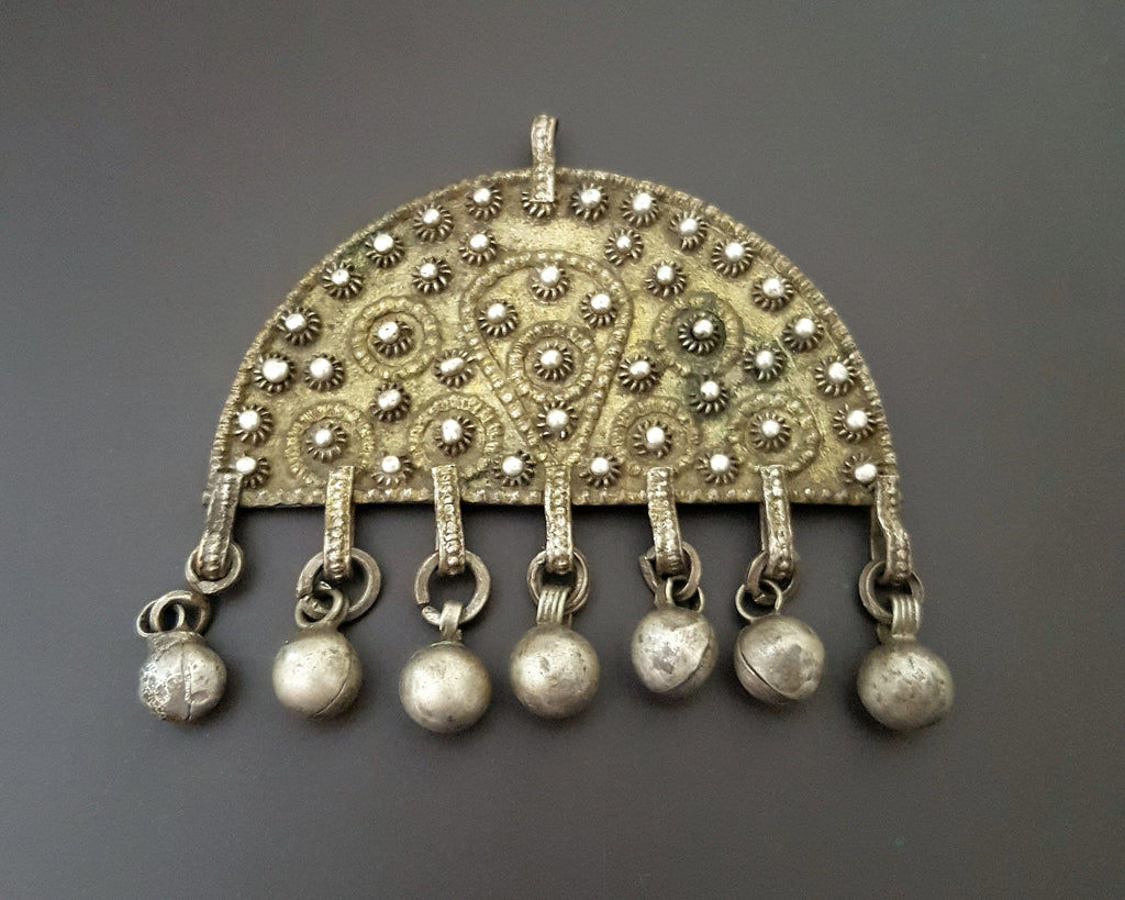 Antique Yemeni Pendant with Bells