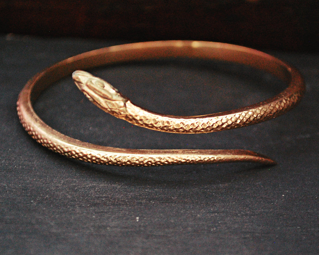 Snake Bracelet 9K Gilded