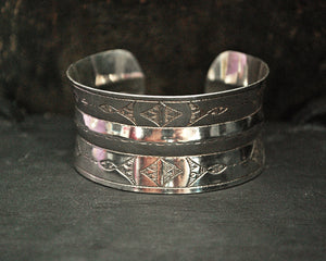 Tuareg Silver Cuff Bracelet