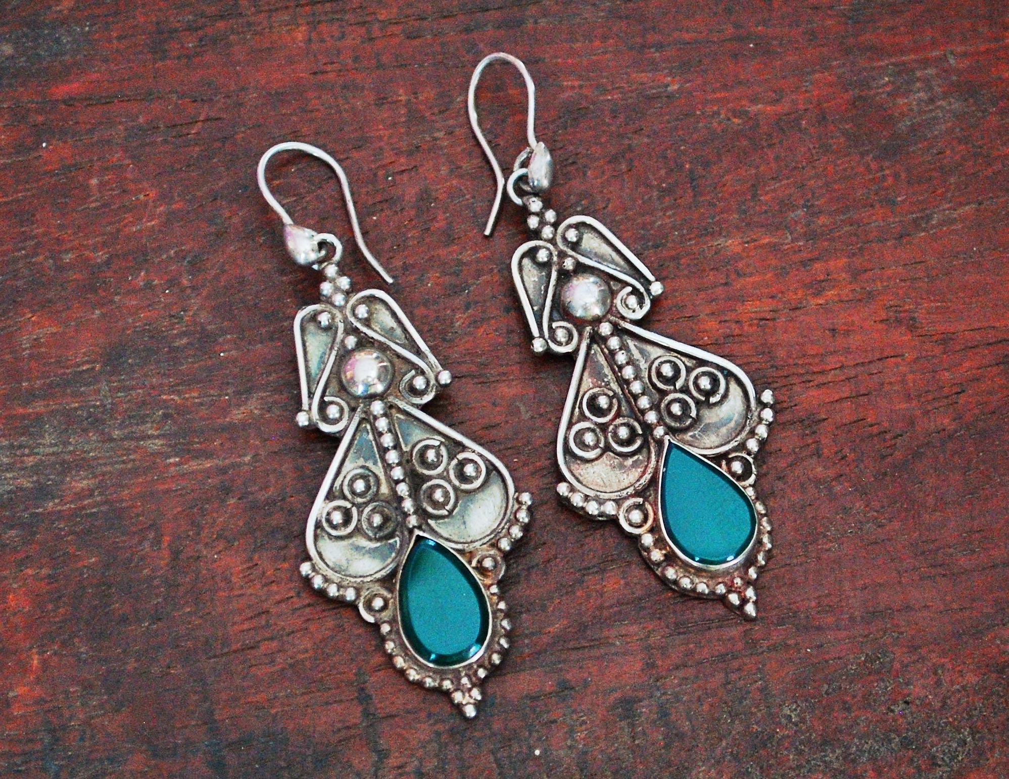 Aventurine Earrings from India