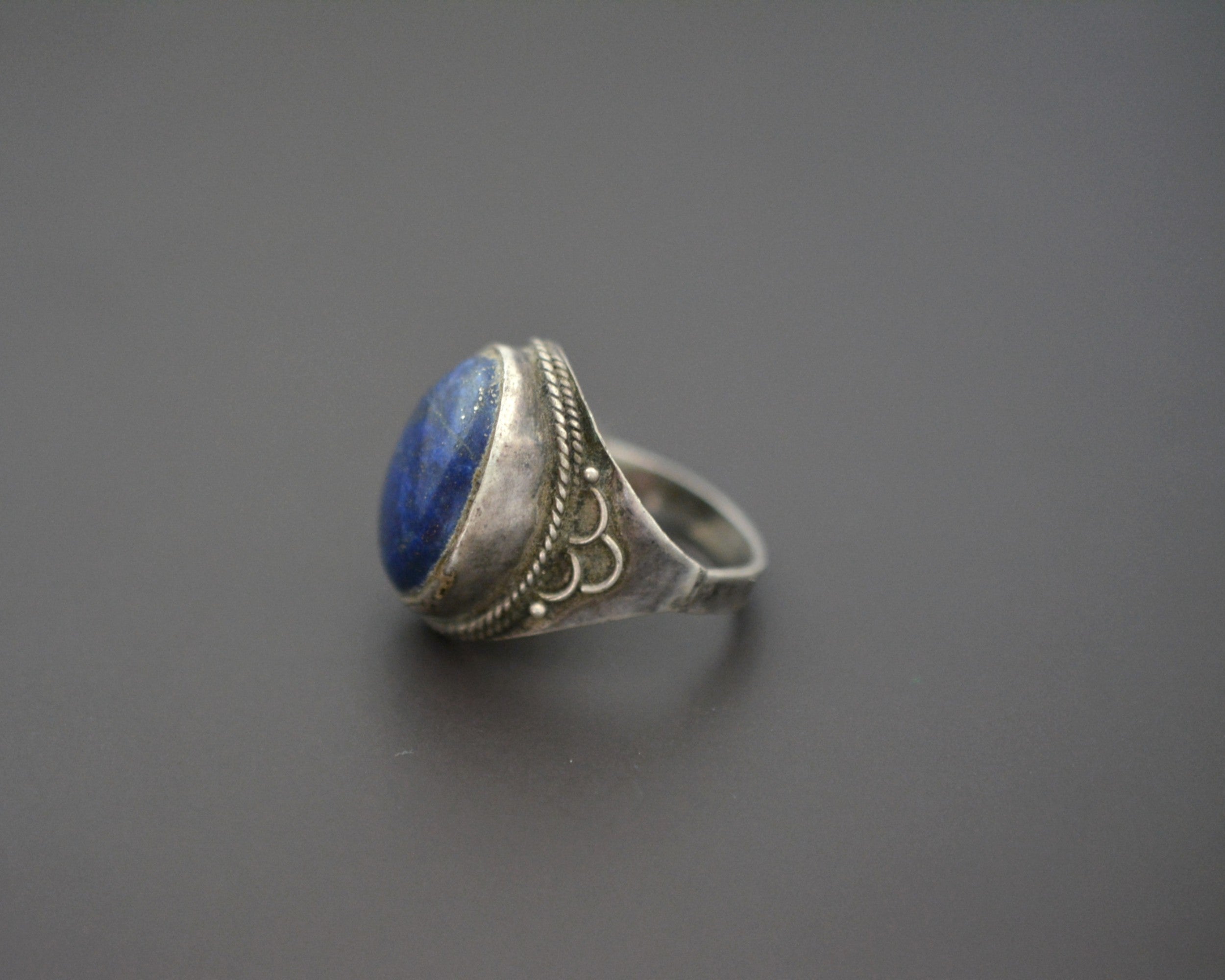 Lapis Lazuli Ring from India - Size 9.5