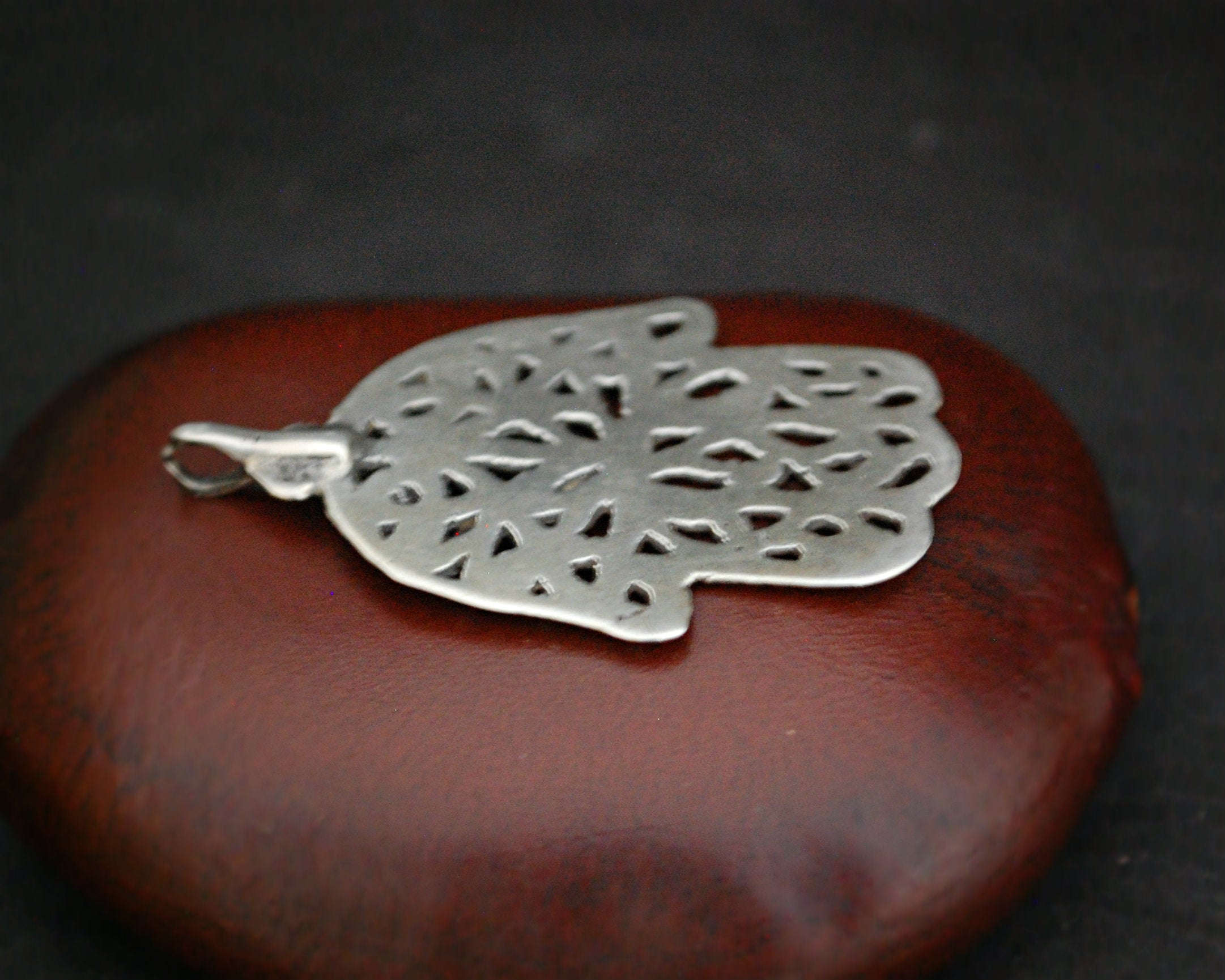 Antique Tunisian Hamsa Pendant