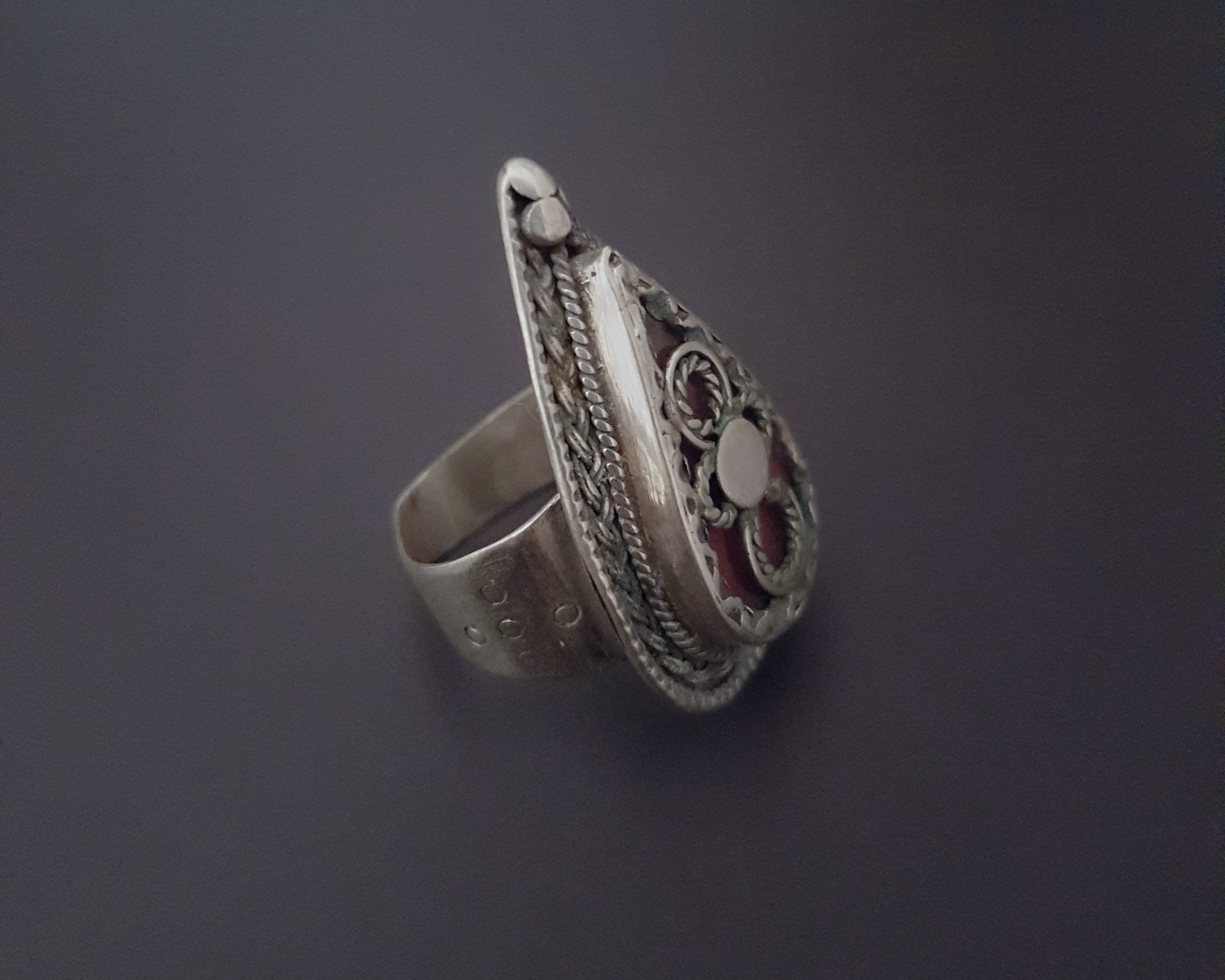 Kazakh Silver Ring - Size 7